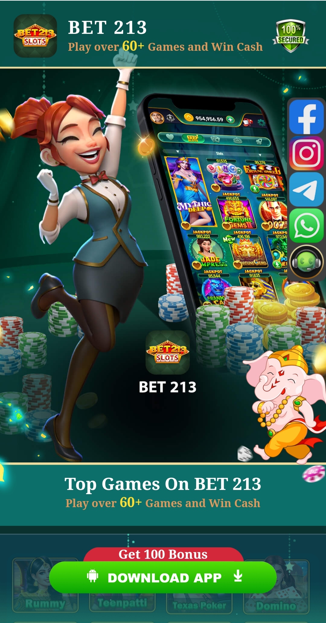 BET 213 Slots APK